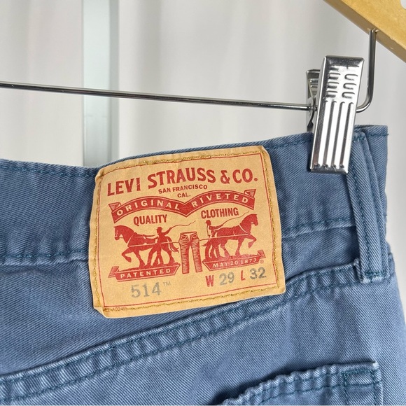 Levi's Men's 514 Size 29 x 32 Straight Jeans Retro Rugged Vintage Style Outdoor - Picture 4 of 9